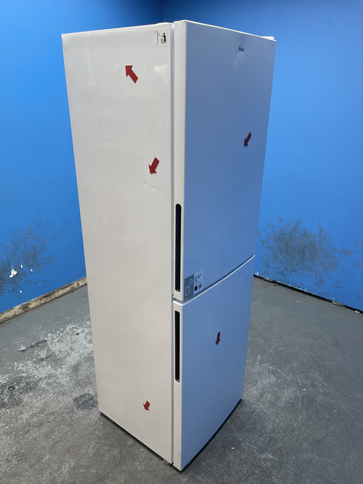 #GRC-160-413 - Hoover H-FRIDGE 300 54.5cm 50/50 Fridge Freezer – 252L, White
