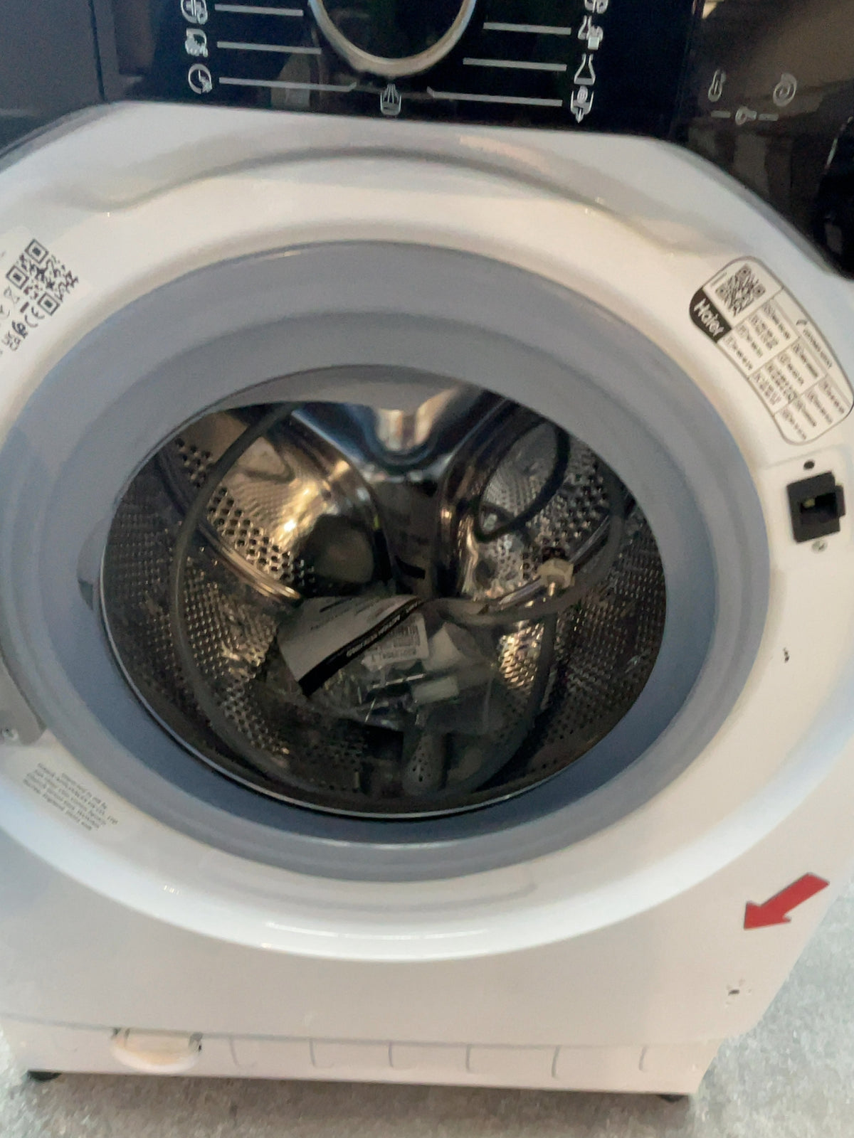 #GRC-161-644 - Haier 9kg 1600rpm Integrated Washing Machine – Instant Mix Technology, White