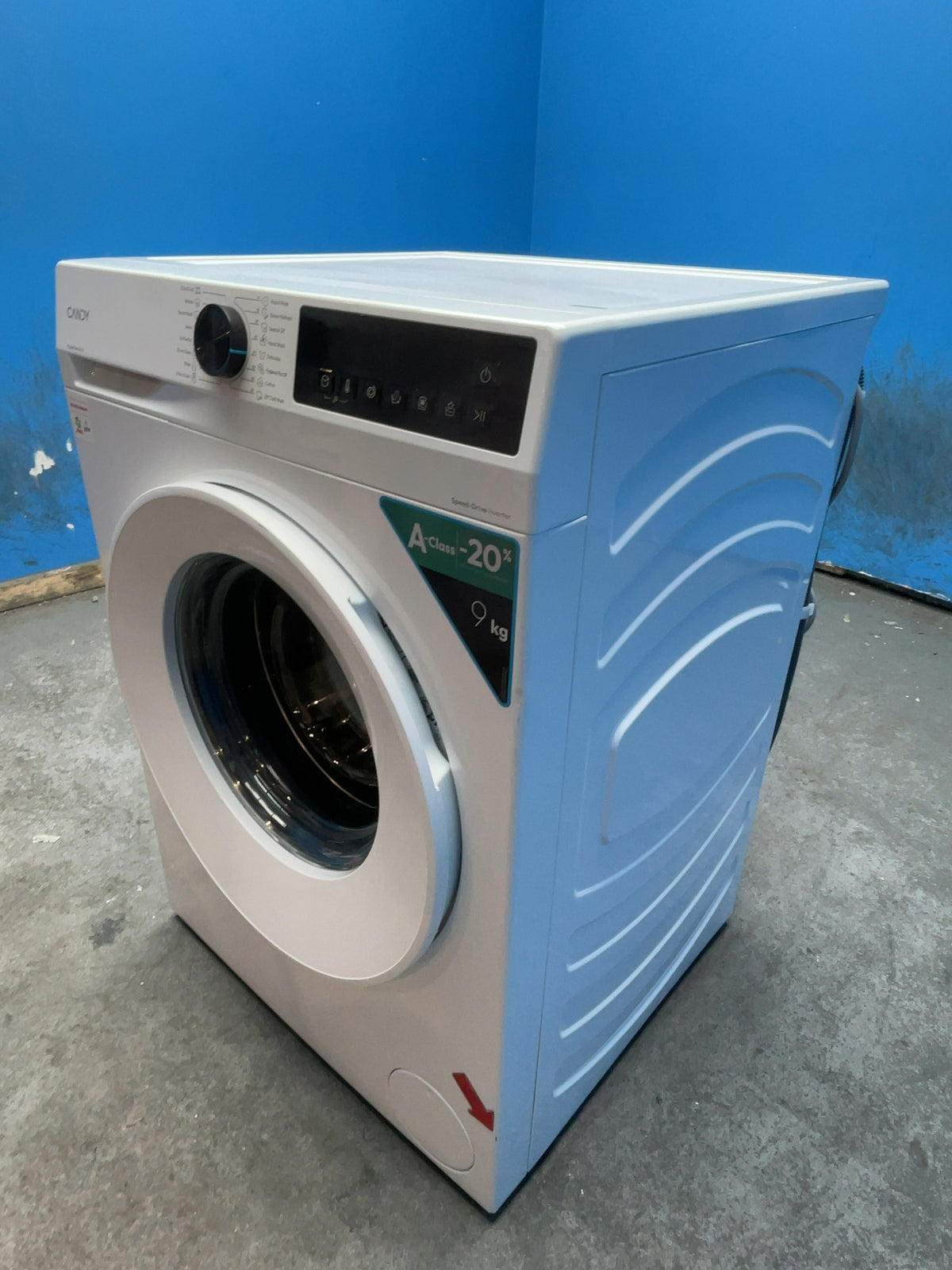 #GRC-162-928 - Candy 9kg 1400rpm Washing Machine – Quick Wash, MixPower System, White