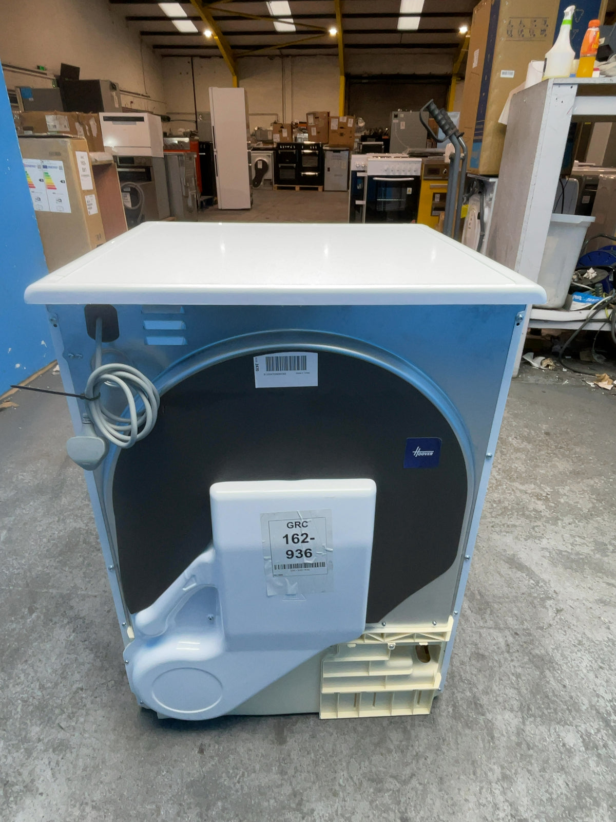 #GRC-162-936 - Hoover H-DRY 300 10kg Condenser Tumble Dryer – WiFi Connected, White