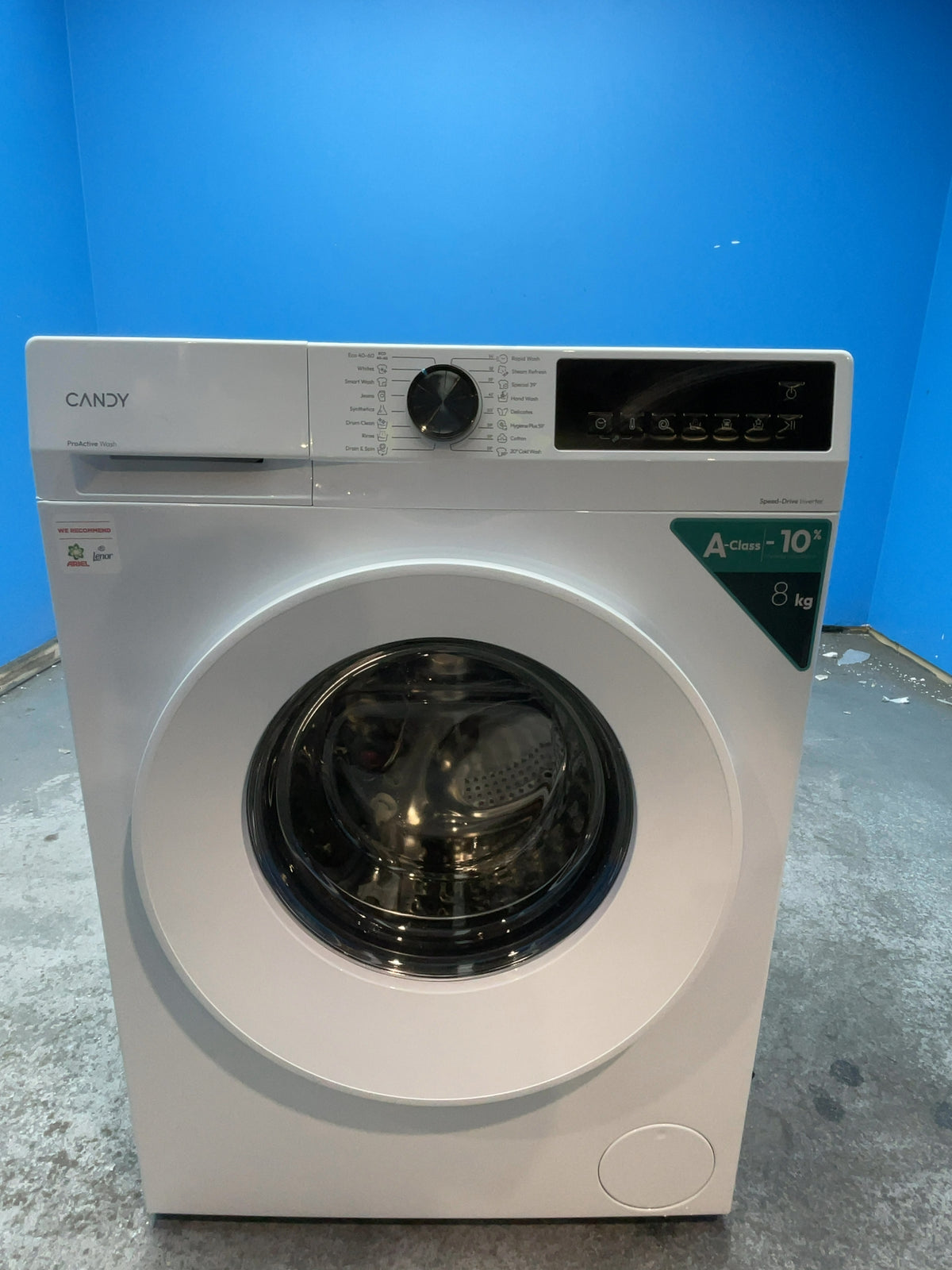 #GRC-162-940 - Candy 8kg 1400rpm Washing Machine – MixPower System, White