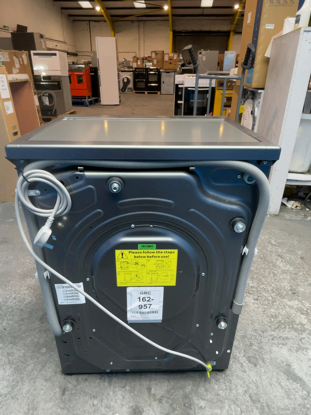 #GRC-162-957 - Hoover Pro Wash Series 3 9kg 1400rpm Washing Machine – ProActive Wash, Graphite