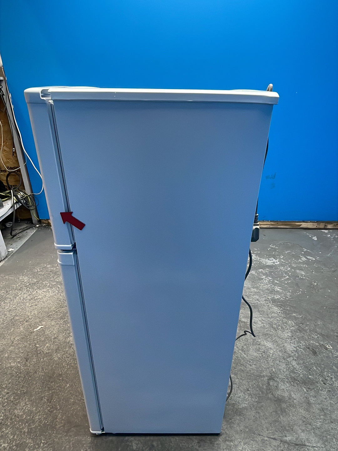 #GRC-163-012 - Candy 48cm Fridge Freezer – 117L, White, Manual Defrost