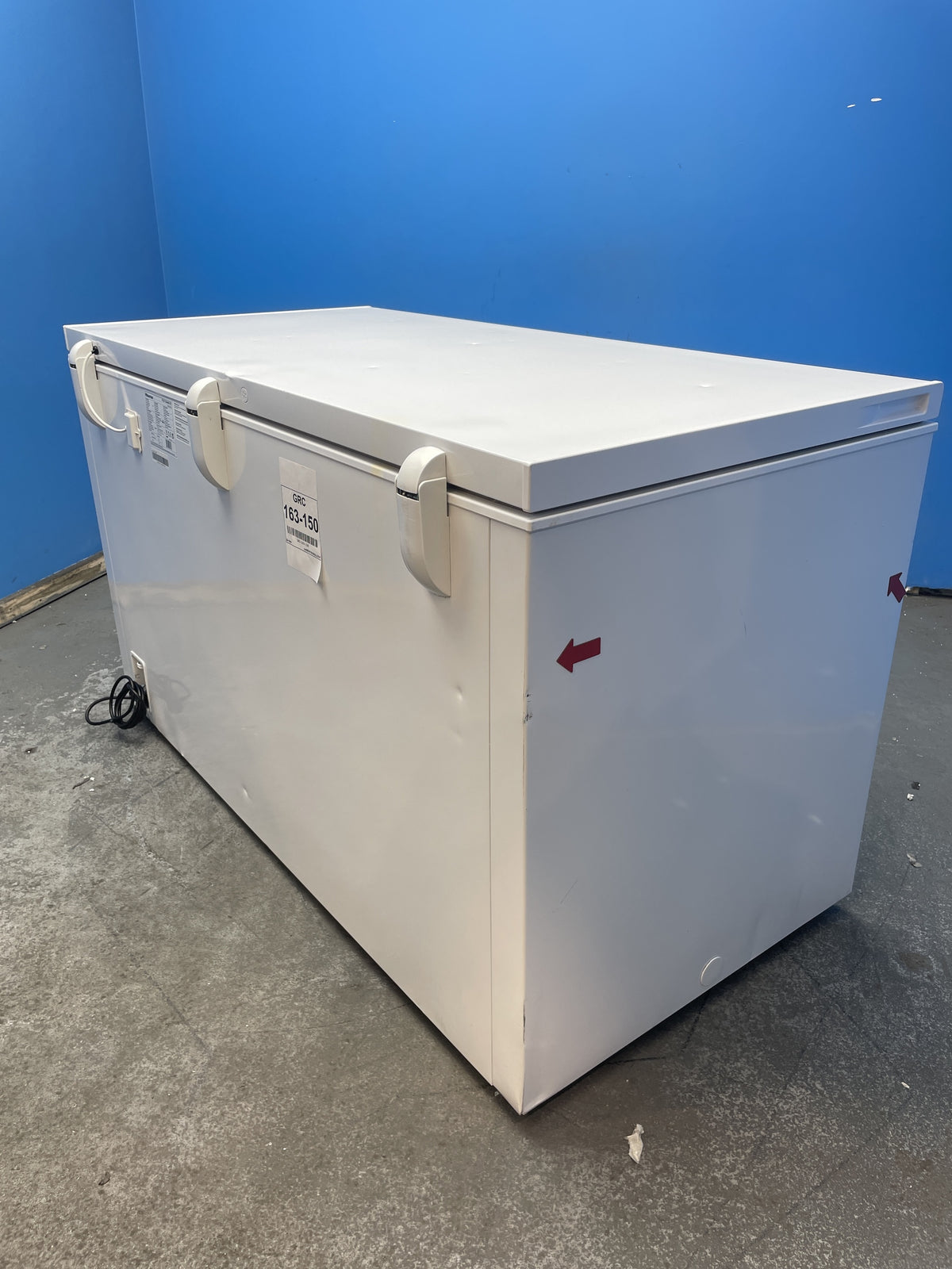#GRC-163-150 - Hisense 372L Chest Freezer – Winter Guard, Hovering Door, White