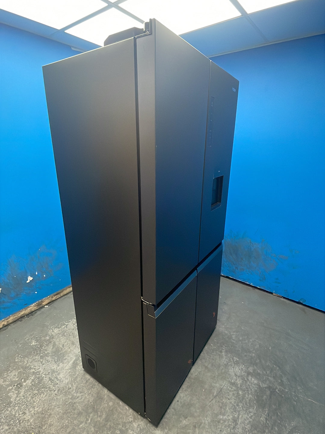 #GRC-163-480 - Haier French 4 Door Fridge Freezer – 528L, Black, Total No Frost