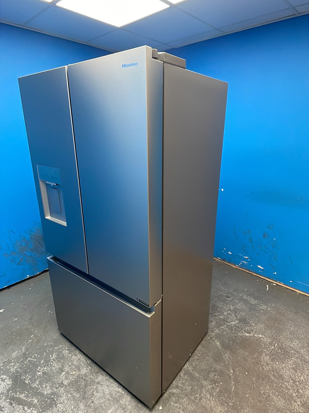#GRC-163-505 - Hisense 91.4cm French Door Fridge Freezer – 634L, Stainless Steel