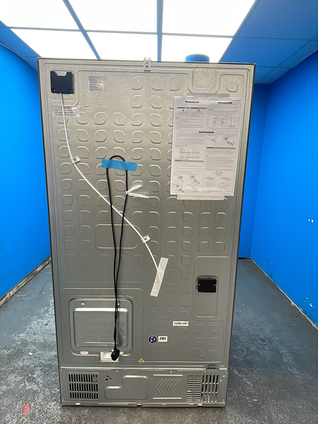 #GRC-163-505 - Hisense 91.4cm French Door Fridge Freezer – 634L, Stainless Steel