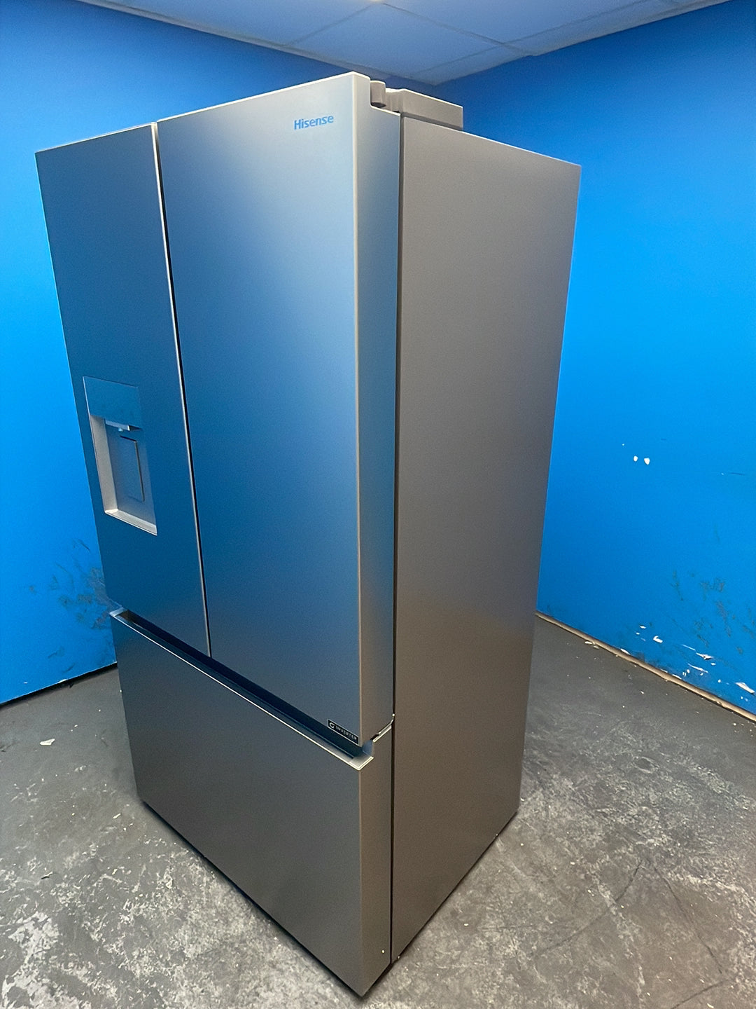 #GRC-163-516 - Hisense 91.4cm French Door Fridge Freezer – 634L, Stainless Steel