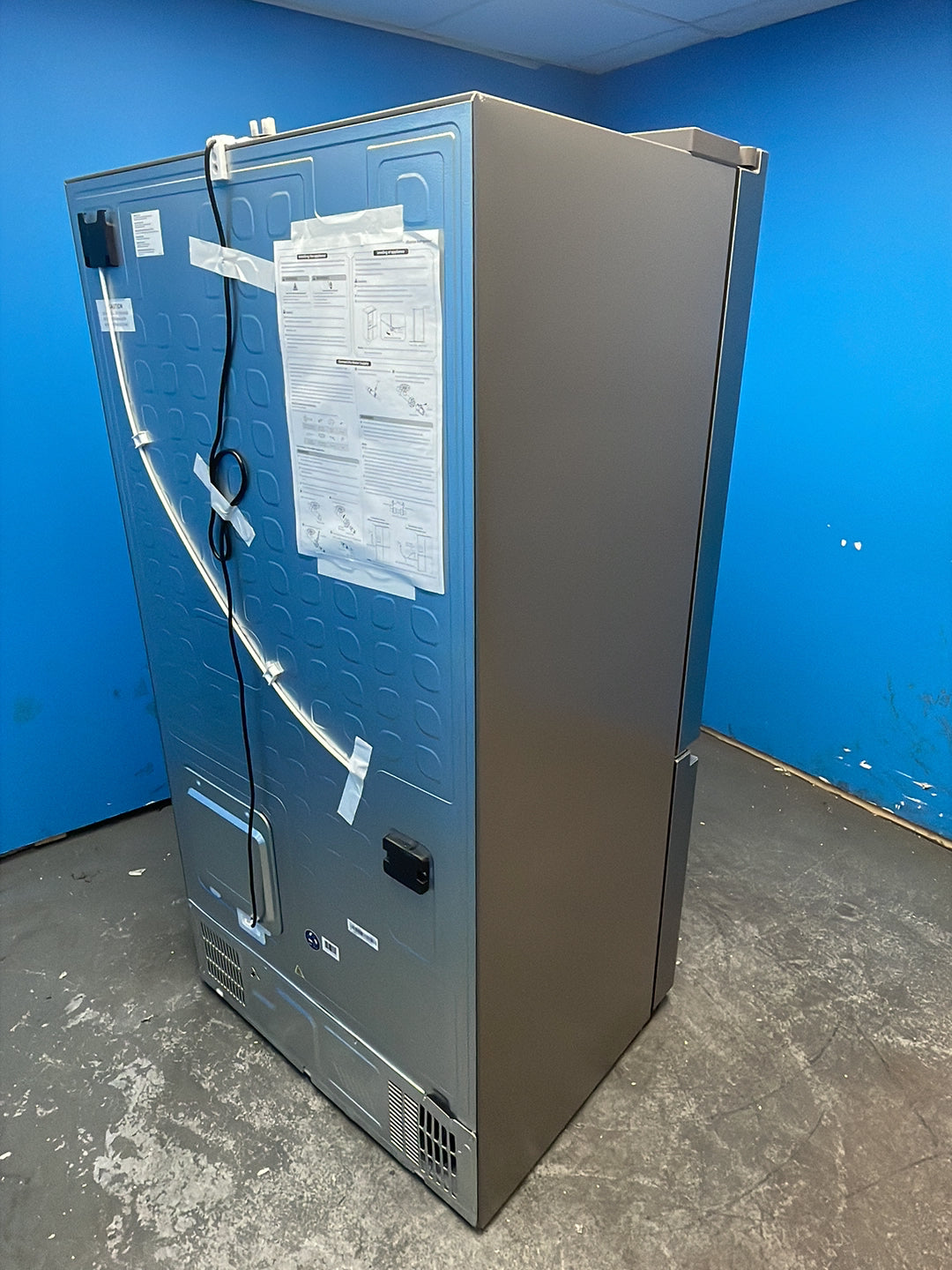 #GRC-163-516 - Hisense 91.4cm French Door Fridge Freezer – 634L, Stainless Steel