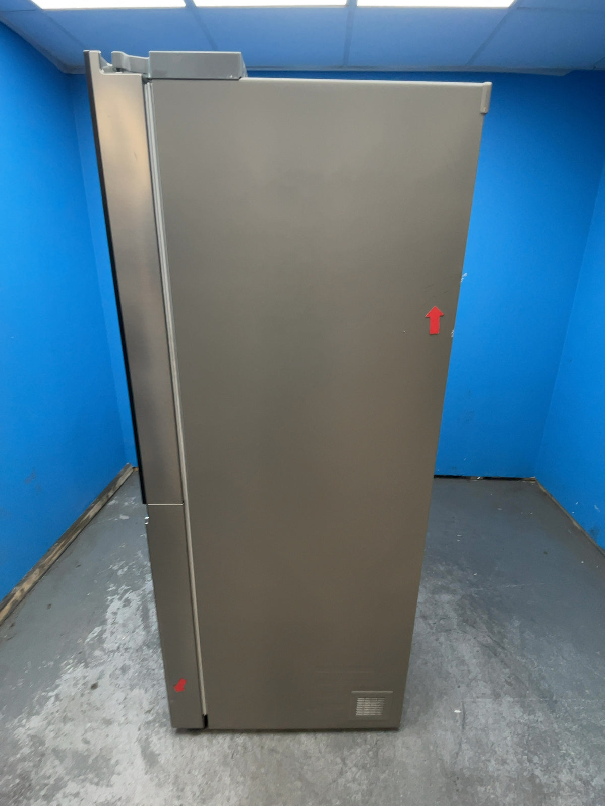 #GRC-163-583 - LG American Style Fridge Freezer – 655L, Prime Silver, Total No Frost