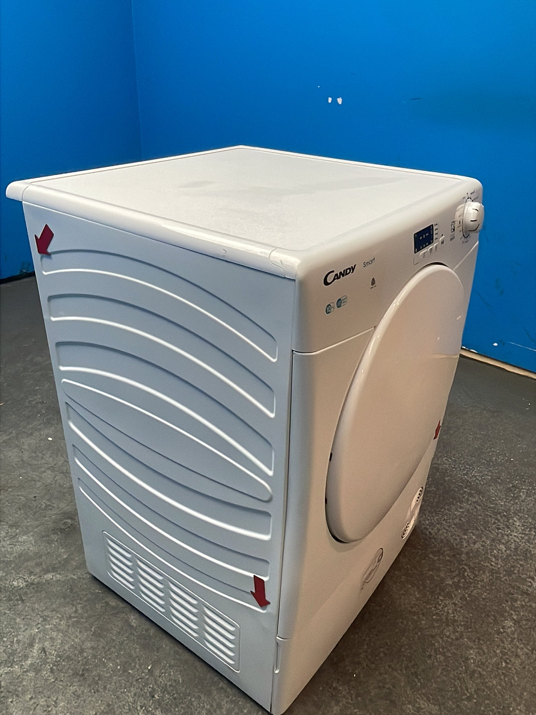 #GRC-163-666 - Candy 10kg Condenser Tumble Dryer – NFC Connectivity, White, B Energy Rating