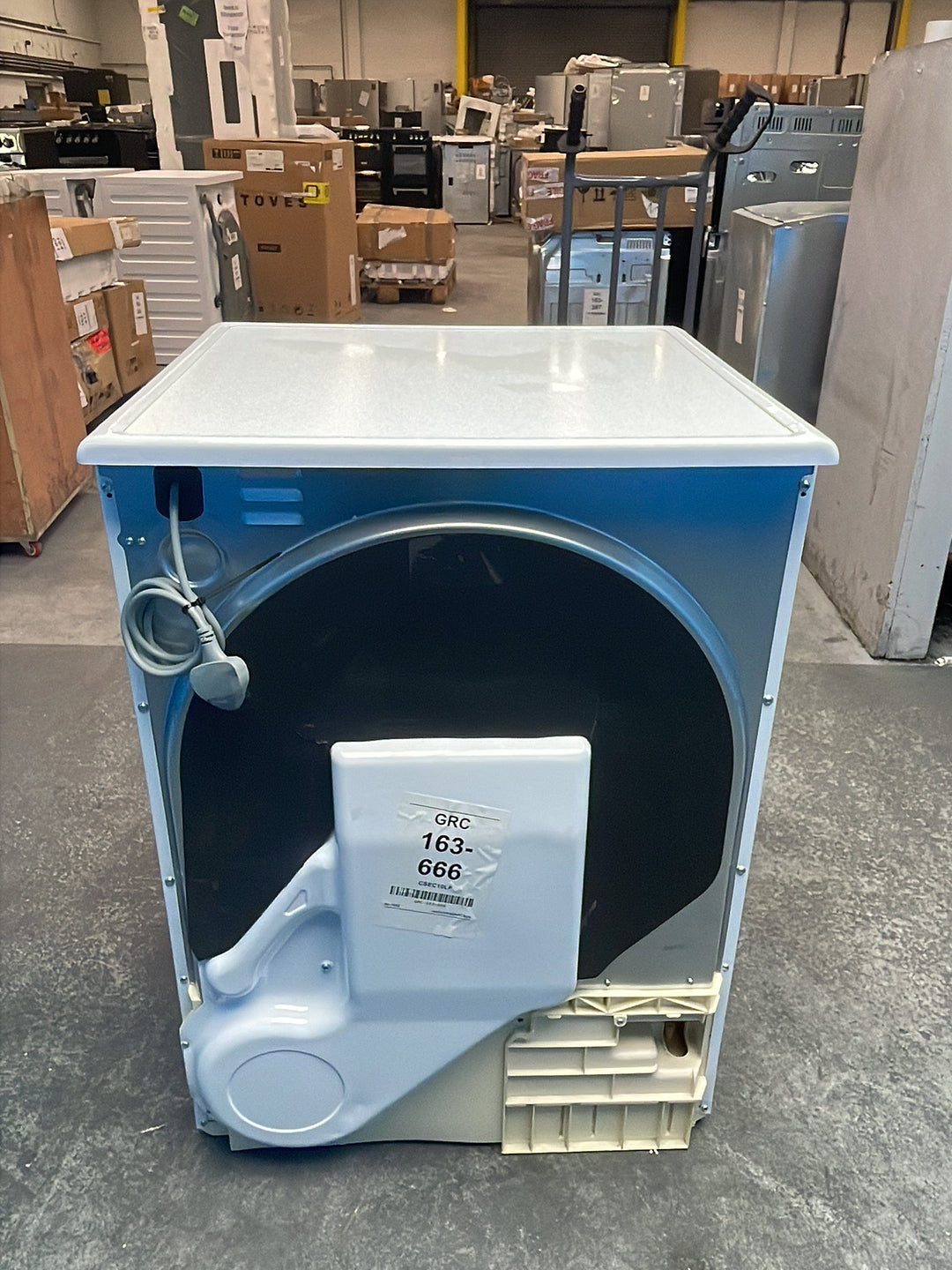 #GRC-163-666 - Candy 10kg Condenser Tumble Dryer – NFC Connectivity, White, B Energy Rating