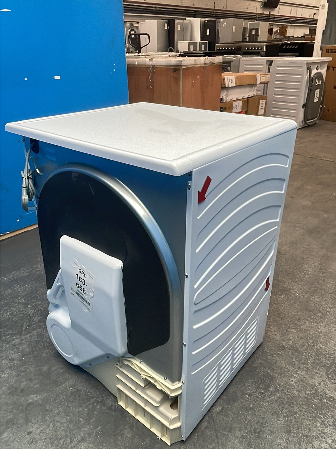 #GRC-163-666 - Candy 10kg Condenser Tumble Dryer – NFC Connectivity, White, B Energy Rating