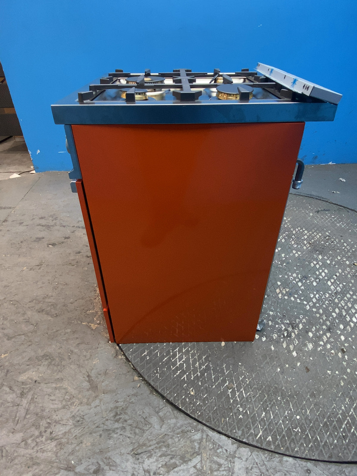 #GRC-163-733 - Bertazzoni 60cm Dual Fuel Range Cooker – 69L, 4 Gas Burners, Cast Iron Supports