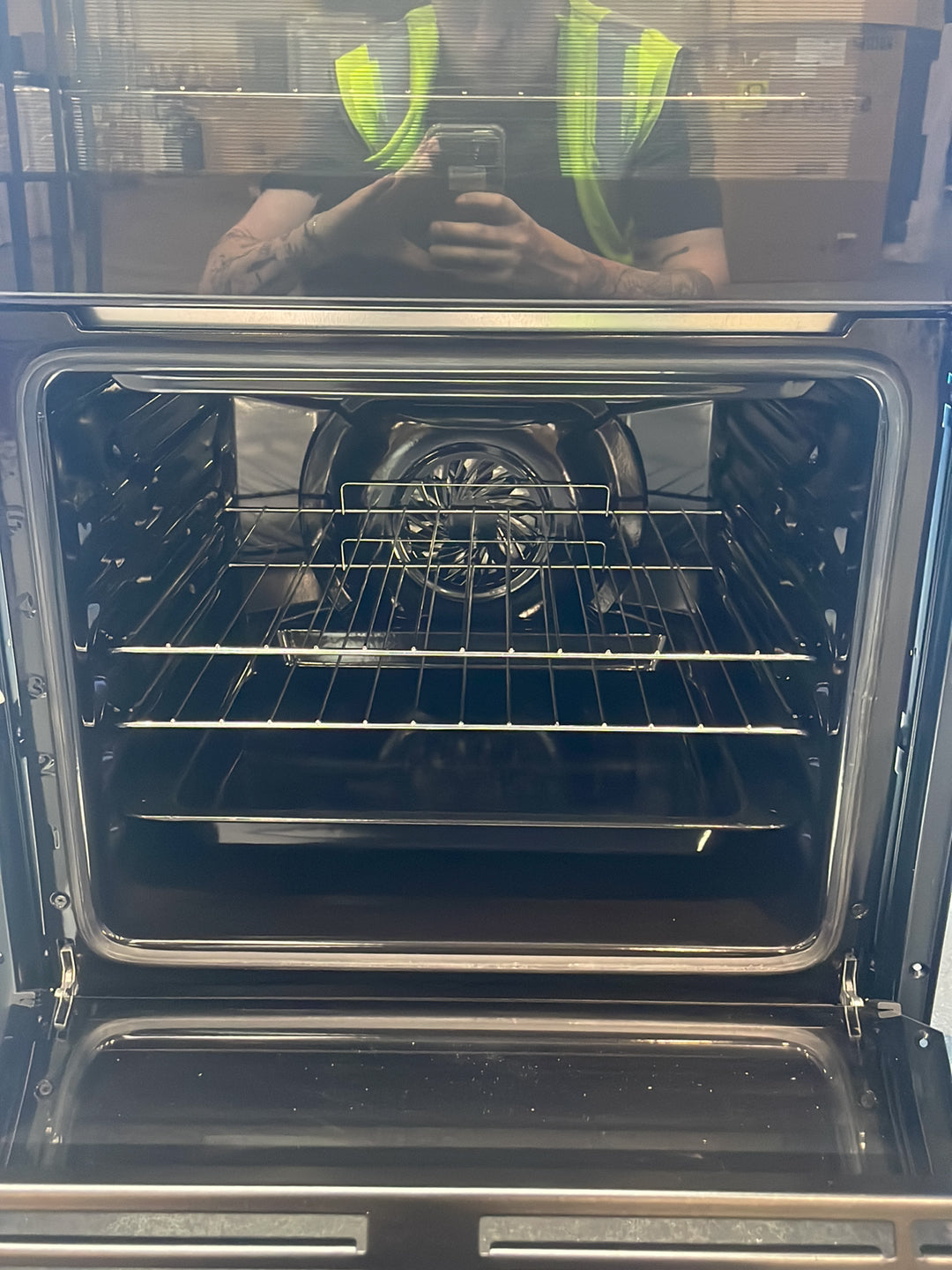 #GRC-163-765 - Hoover H-OVEN 300 Built-In Electric Double Oven – 110L Total Capacity, Hydro Easy Clean, Stainless Steel