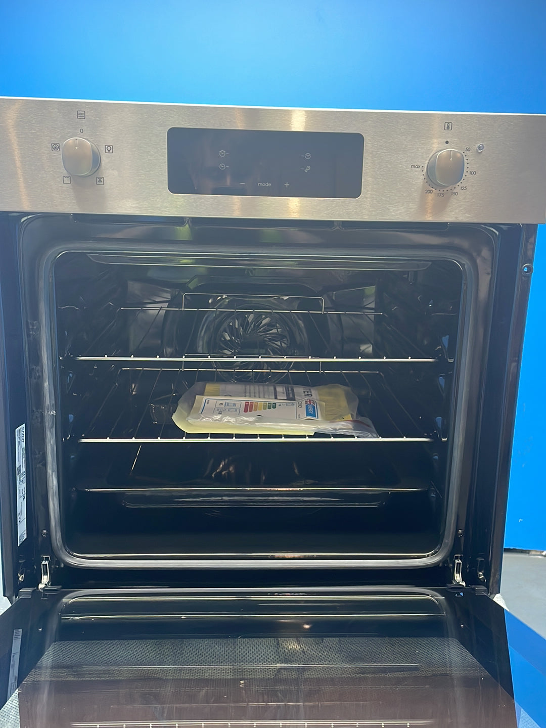 #GRC-163-821 - Candy 60cm Electric Single Oven – 65L Capacity, Self-Cleaning, Silver