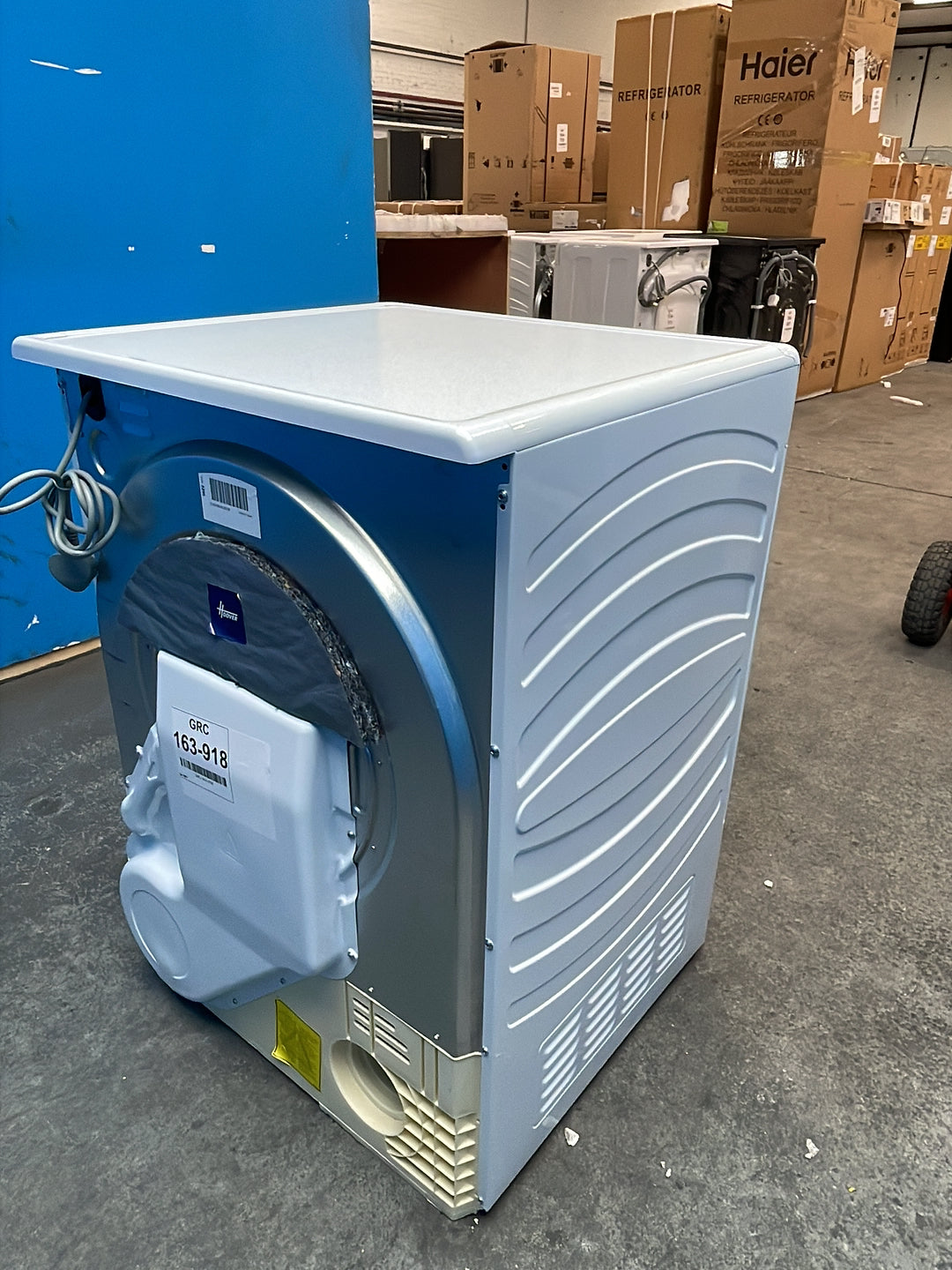 #GRC-163-918 - Hoover H-DRY 300 10kg Vented Tumble Dryer – WiFi Connected, White