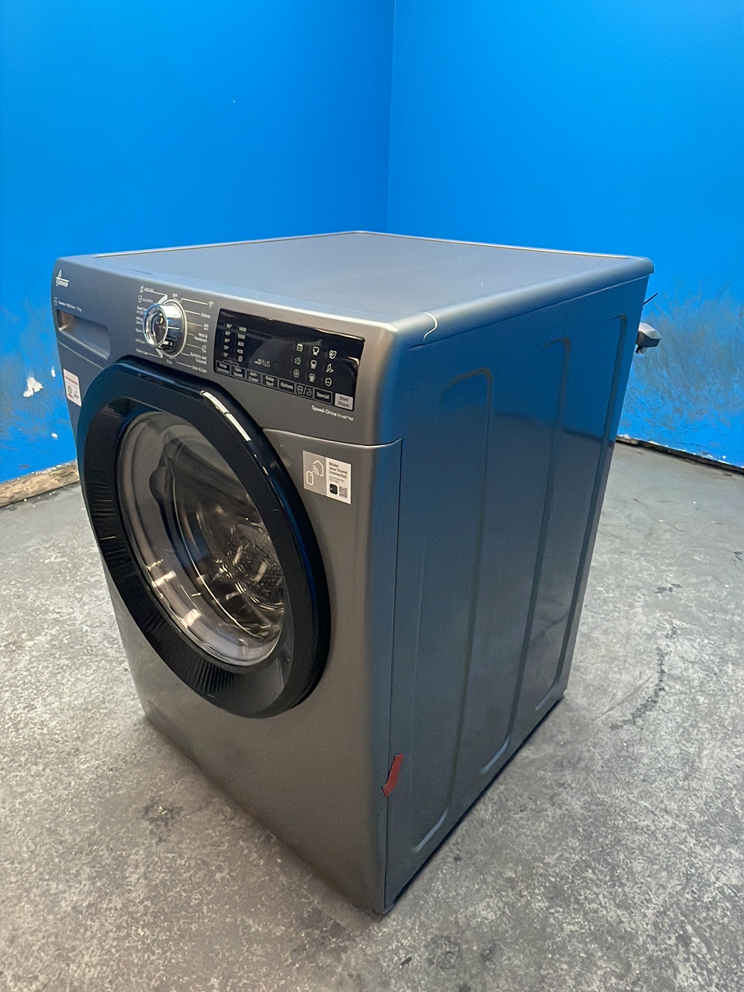 #GRC-163-922 - Hoover H-WASH 350 12kg 1400rpm Washing Machine – KG Mode Plus, Graphite