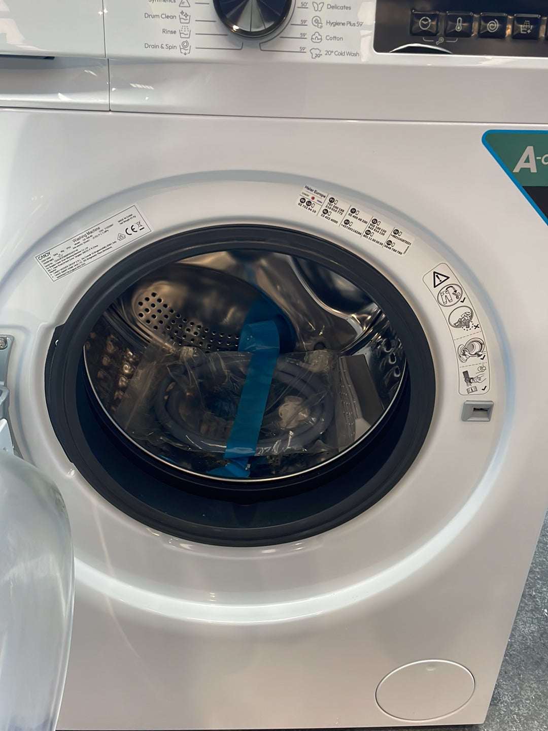 #GRC-163-930 - Candy 9kg 1400rpm Washing Machine – Quick Wash, MixPower System, White
