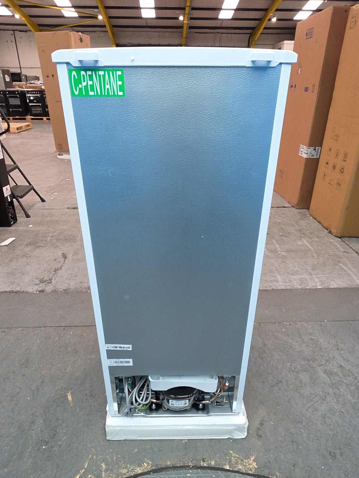 #GRC-163-959 - Candy 48cm Fridge Freezer – 117L, White, Manual Defrost