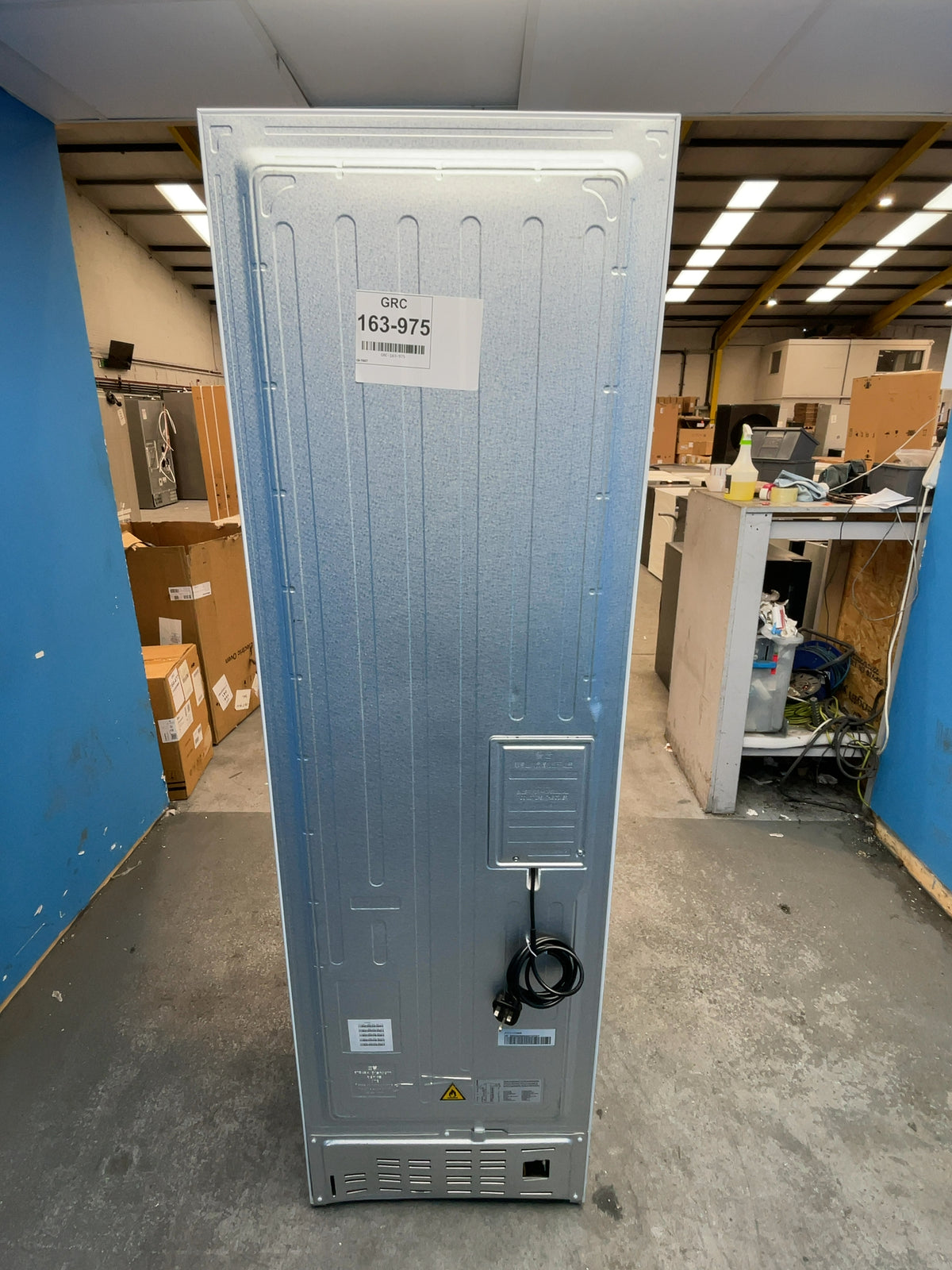 #GRC-163-975 - Haier 54.5cm 60/40 Fridge Freezer – 303L, White, Total No Frost, Smart WiFi