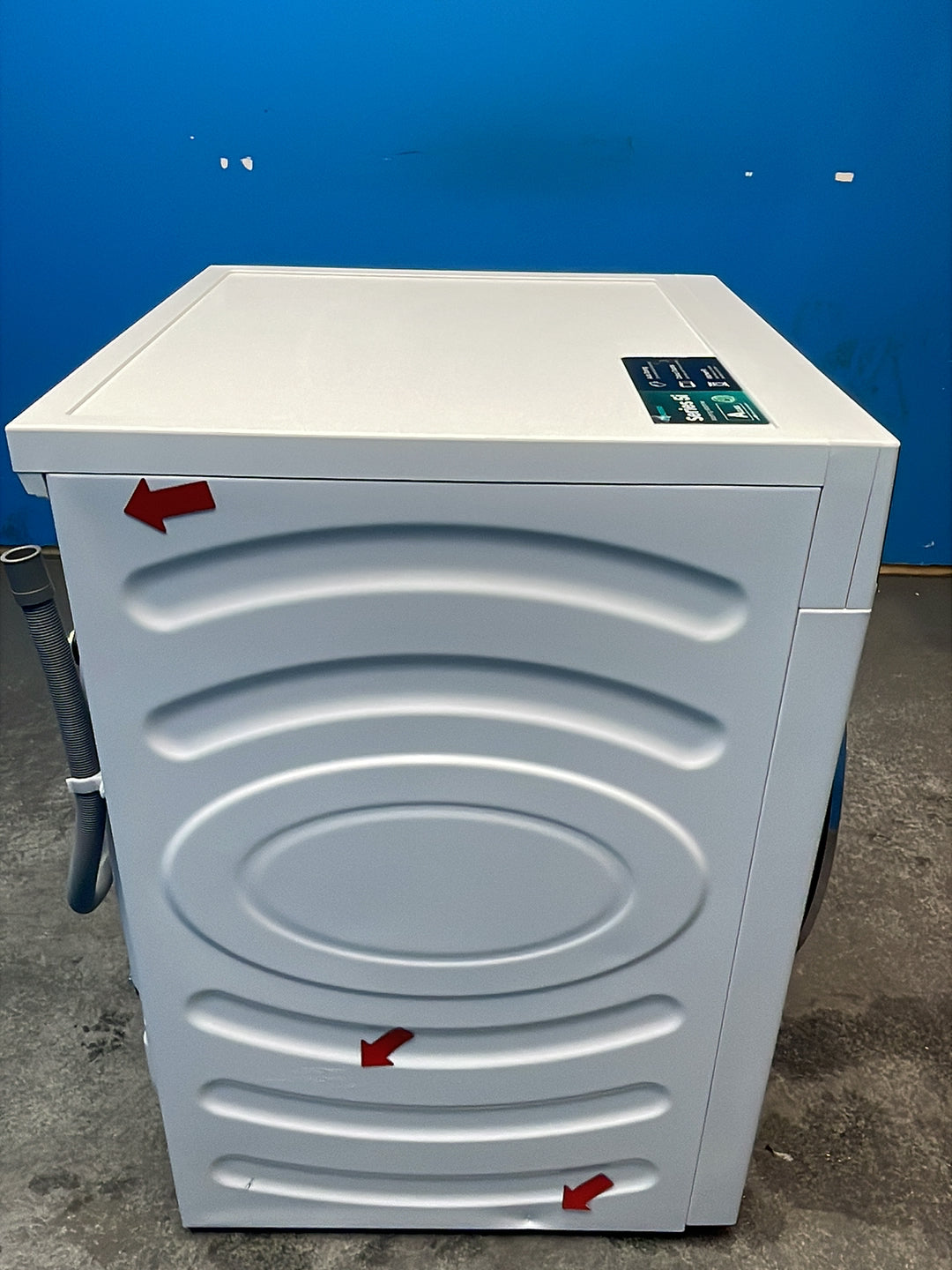 #GRC-163-982 - Hisense 12kg 1400rpm Washing Machine – Pure Jet Pro, Steam Function, White