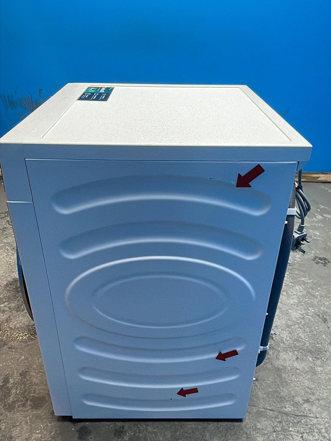 #GRC-163-982 - Hisense 12kg 1400rpm Washing Machine – Pure Jet Pro, Steam Function, White