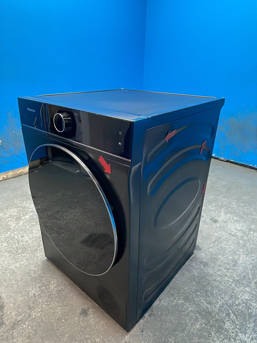 #GRC-163-997 - Hisense 5i Series 10kg Heat Pump Tumble Dryer – Power Steam, WiFi