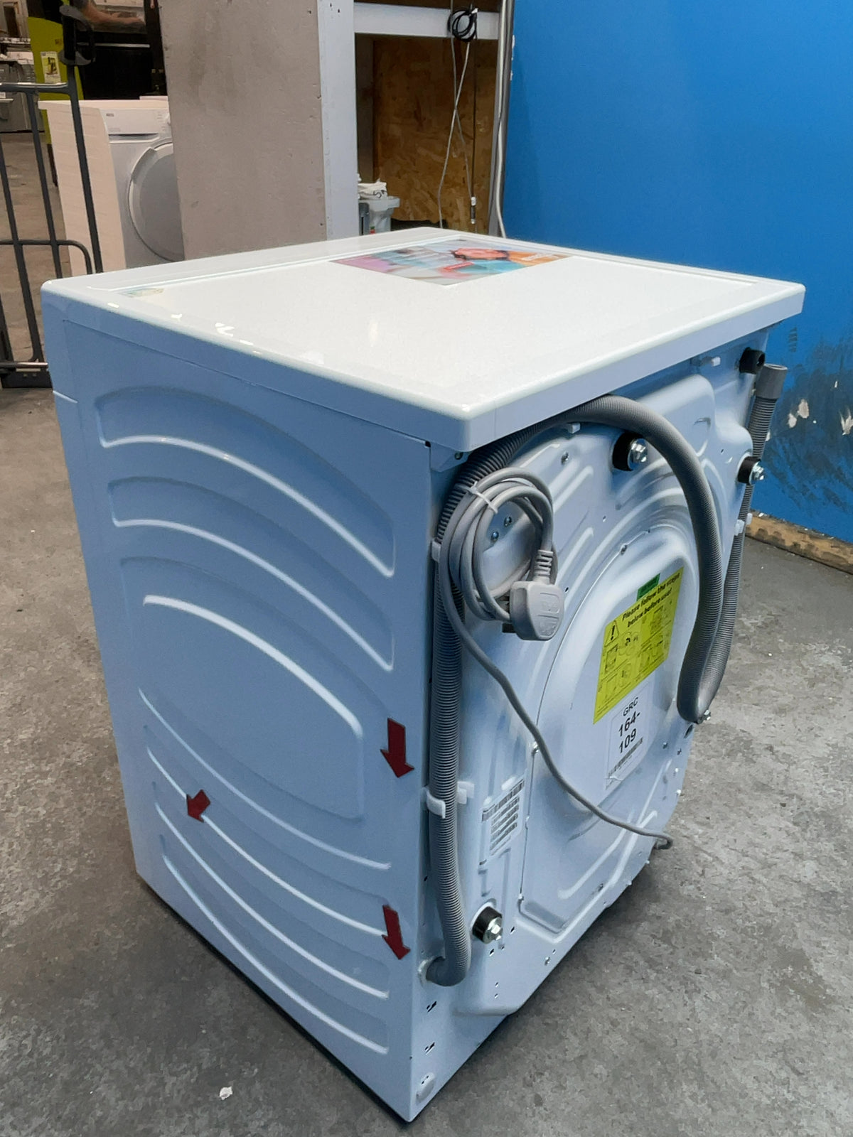 #GRC-164-109 - Hoover Washer Dryer – 10kg Wash, 6kg Dry, 1400rpm, WiFi Connected, White, Quick Wash