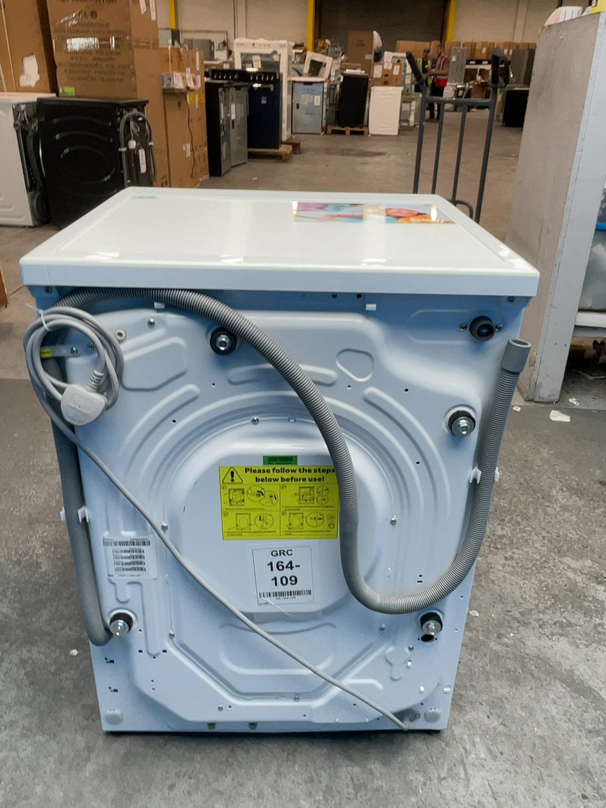 #GRC-164-109 - Hoover Washer Dryer – 10kg Wash, 6kg Dry, 1400rpm, WiFi Connected, White, Quick Wash