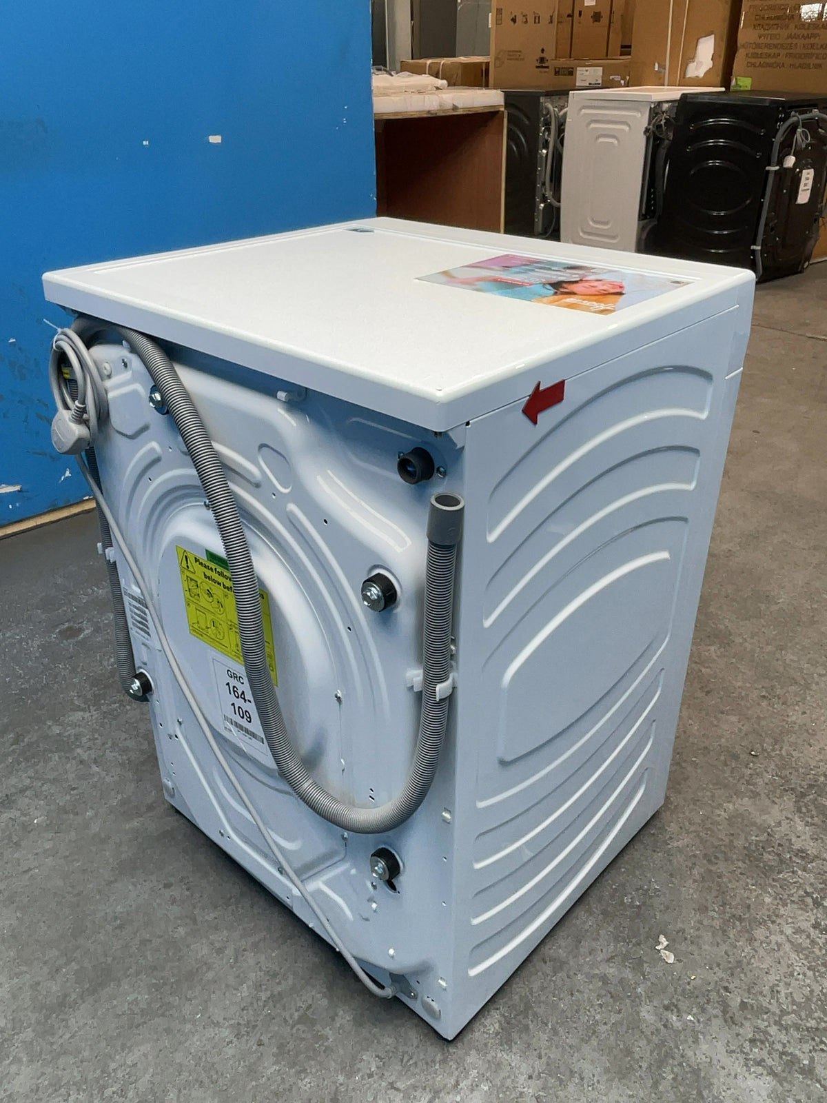 #GRC-164-109 - Hoover Washer Dryer – 10kg Wash, 6kg Dry, 1400rpm, WiFi Connected, White, Quick Wash