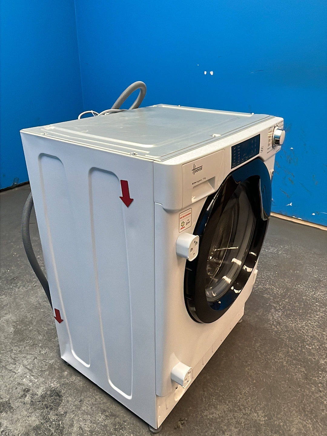 #GRC-164-117 - Hoover H-WASH 300 9kg 1400rpm Integrated Washing Machine – Quick Wash, White