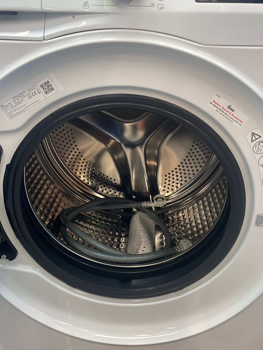 #GRC-164-120 - Hoover Pro Wash Series 5 10kg 1400rpm Washing Machine – AI Silent Motion, White