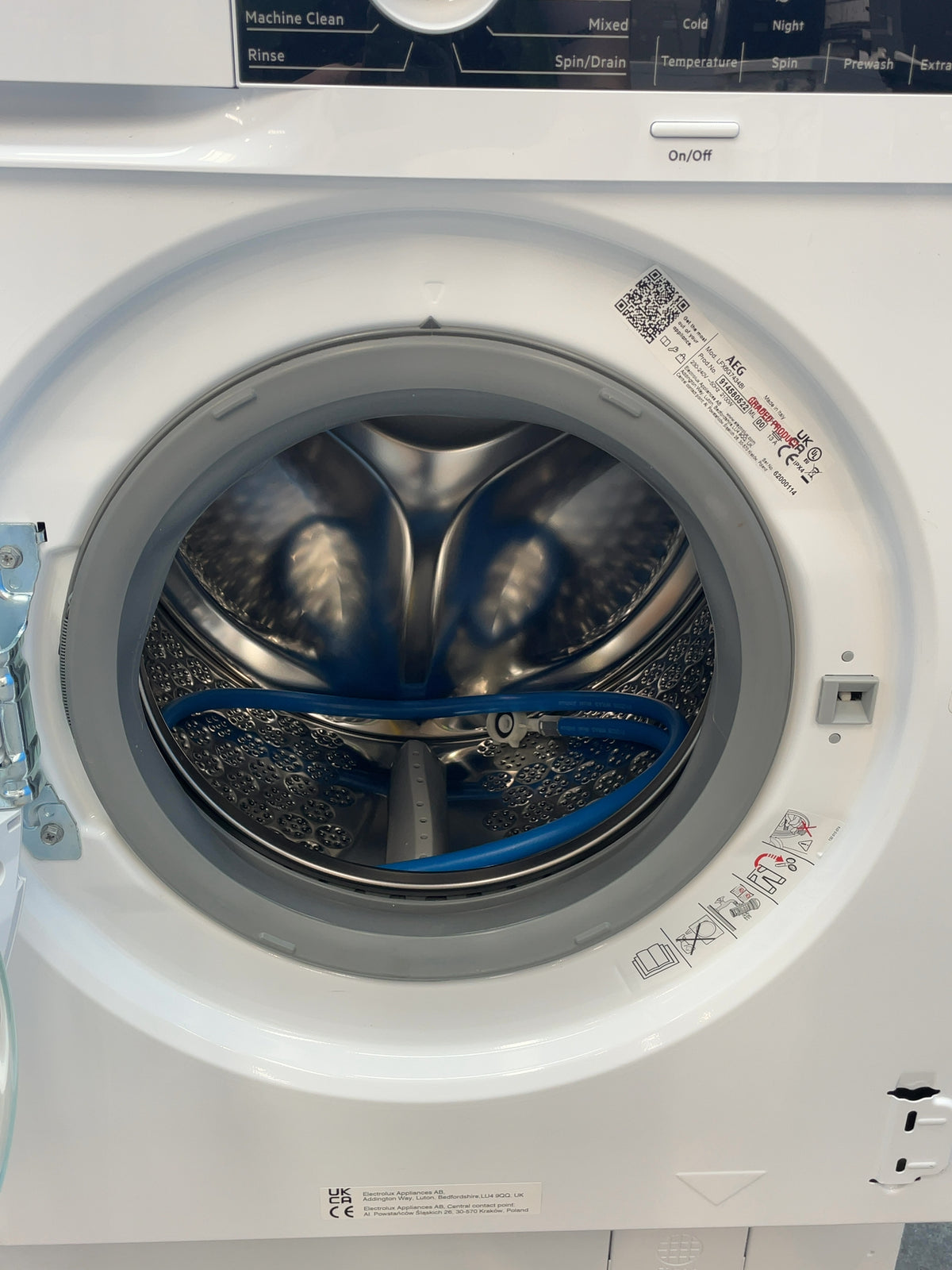 #GRC-164-143 - AEG 7kg 1400rpm Integrated Washing Machine – ProSense, White