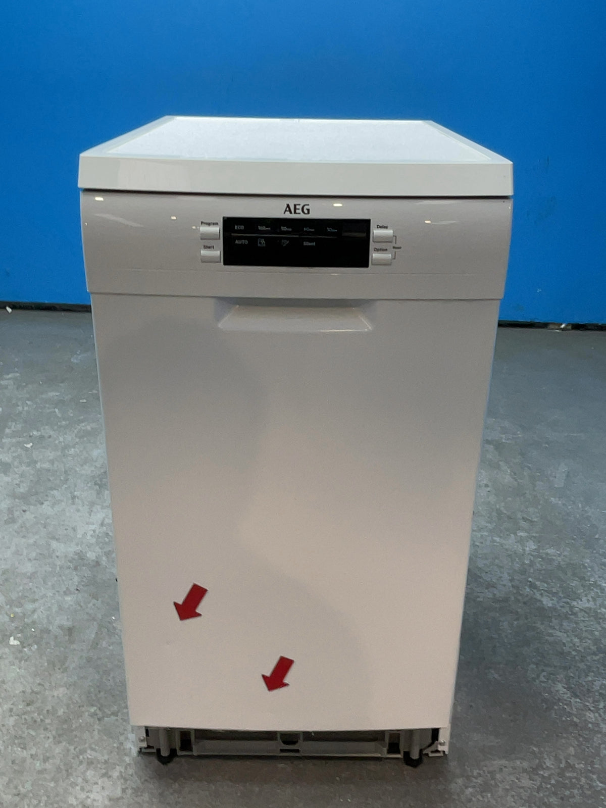 #GRC-164-148 - AEG 6000 Slimline Dishwasher – 9 Place, SatelliteClean, AirDry, White