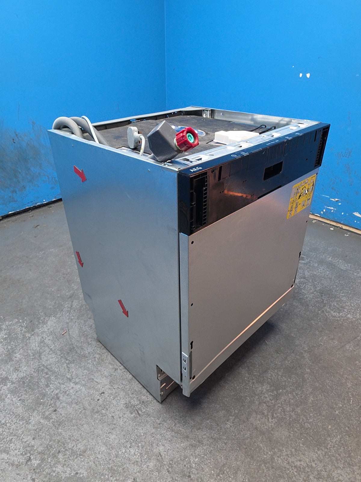 #GRC-164-154 - AEG 5000 Series 60cm Integrated Dishwasher – 13 Place Settings, AirDry, Silver