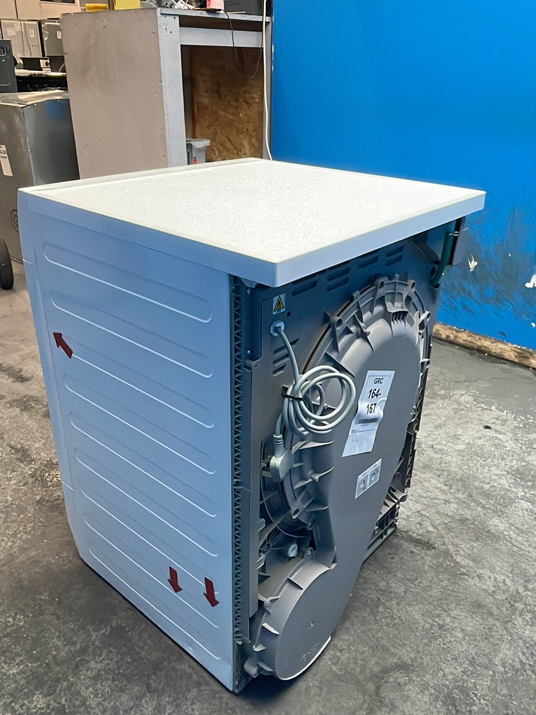#GRC-164-167 - AEG 5000 Series 8kg Heat Pump Tumble Dryer – AutoSense Technology, EasyClean Filter, White