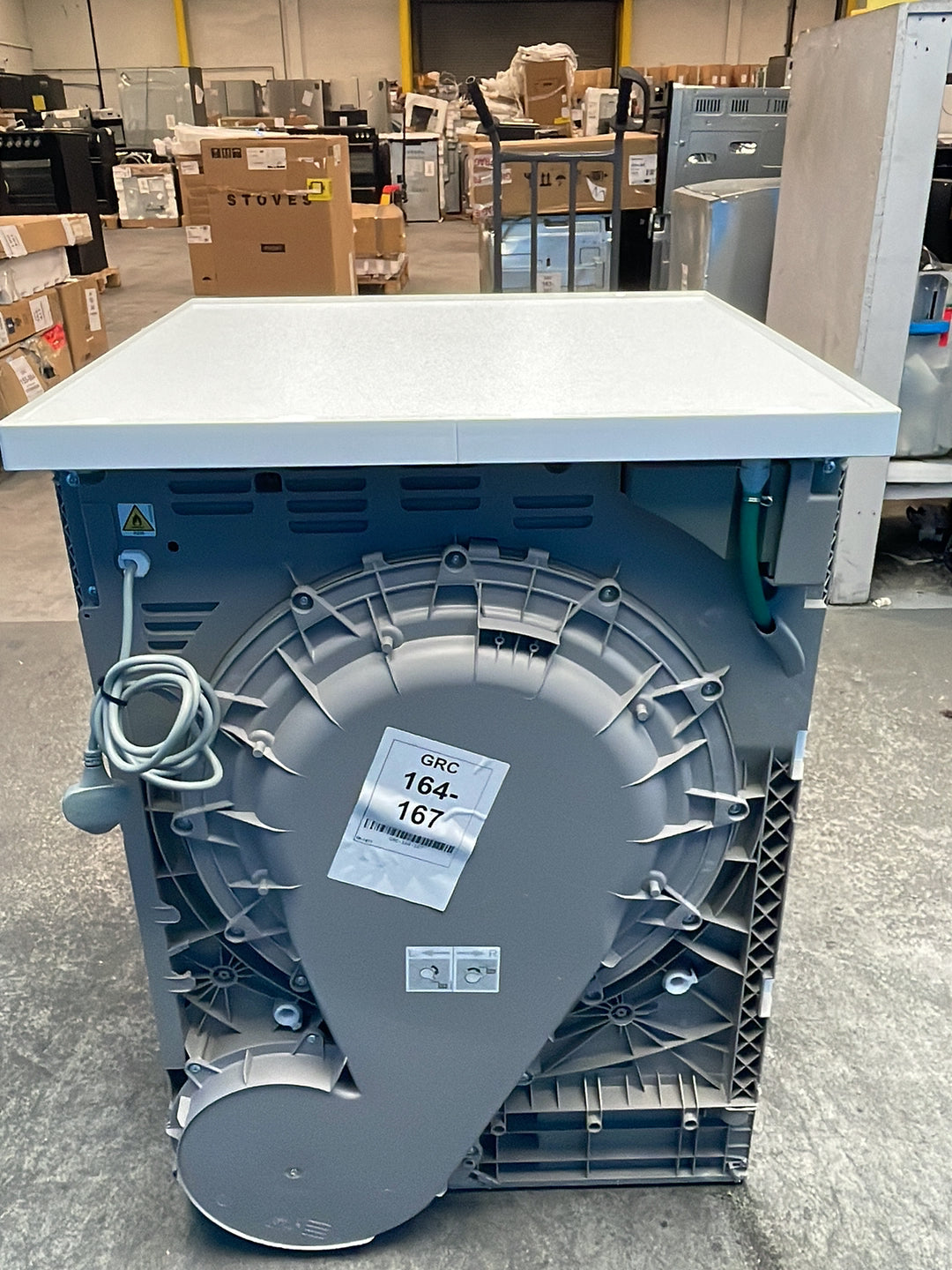 #GRC-164-167 - AEG 5000 Series 8kg Heat Pump Tumble Dryer – AutoSense Technology, EasyClean Filter, White