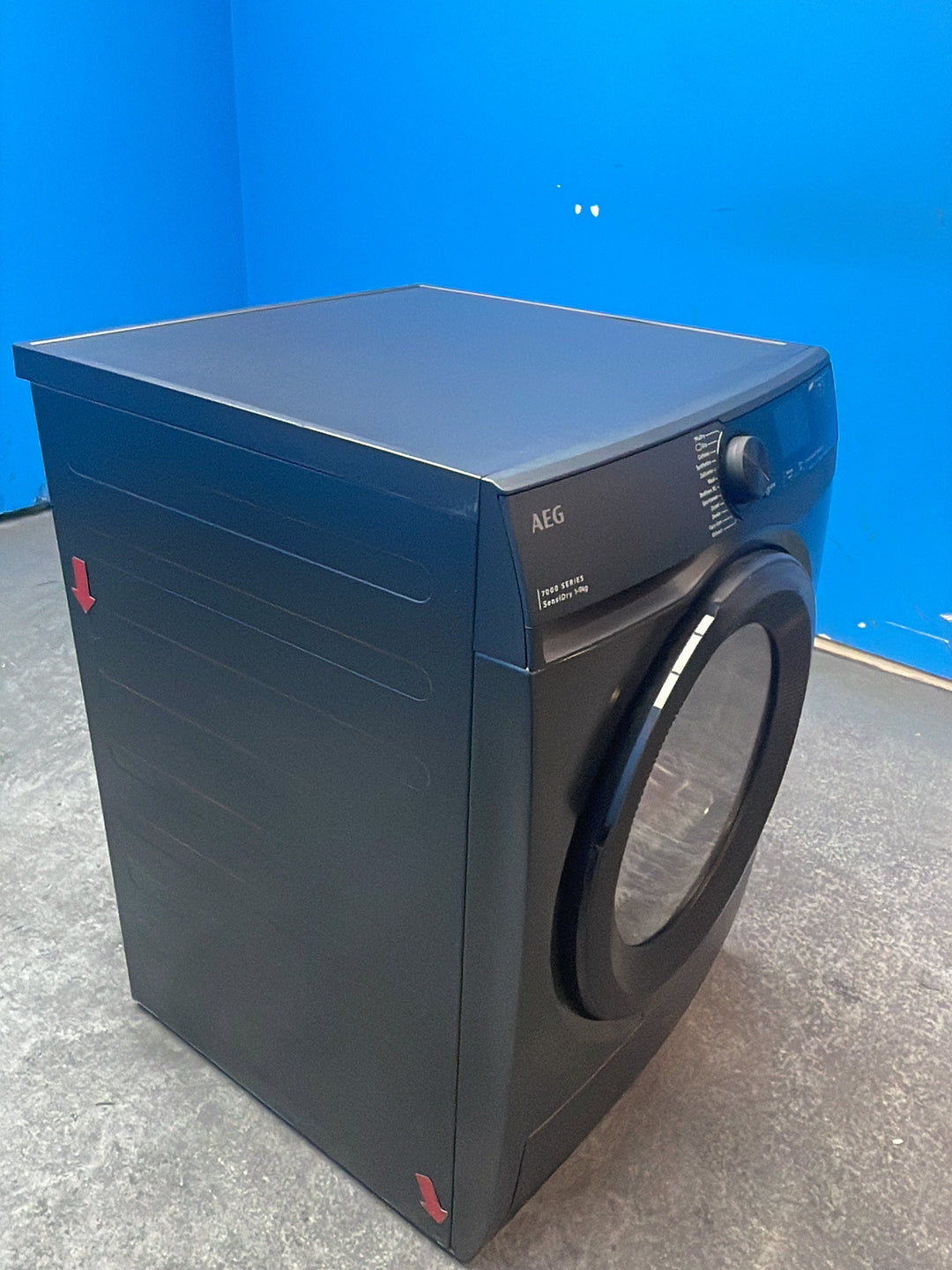#GRC-164-169 - AEG 7000 Series 9kg Heat Pump Tumble Dryer – Grey, C Energy Rating