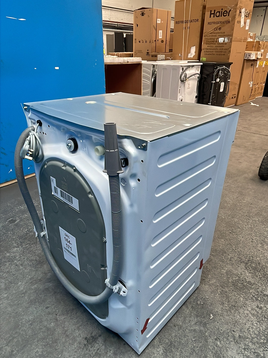 #GRC-164-171 - AEG 8000 Series PowerCare 8kg Integrated Washing Machine – 1400rpm, PowerClean 59min, Steam Refresh