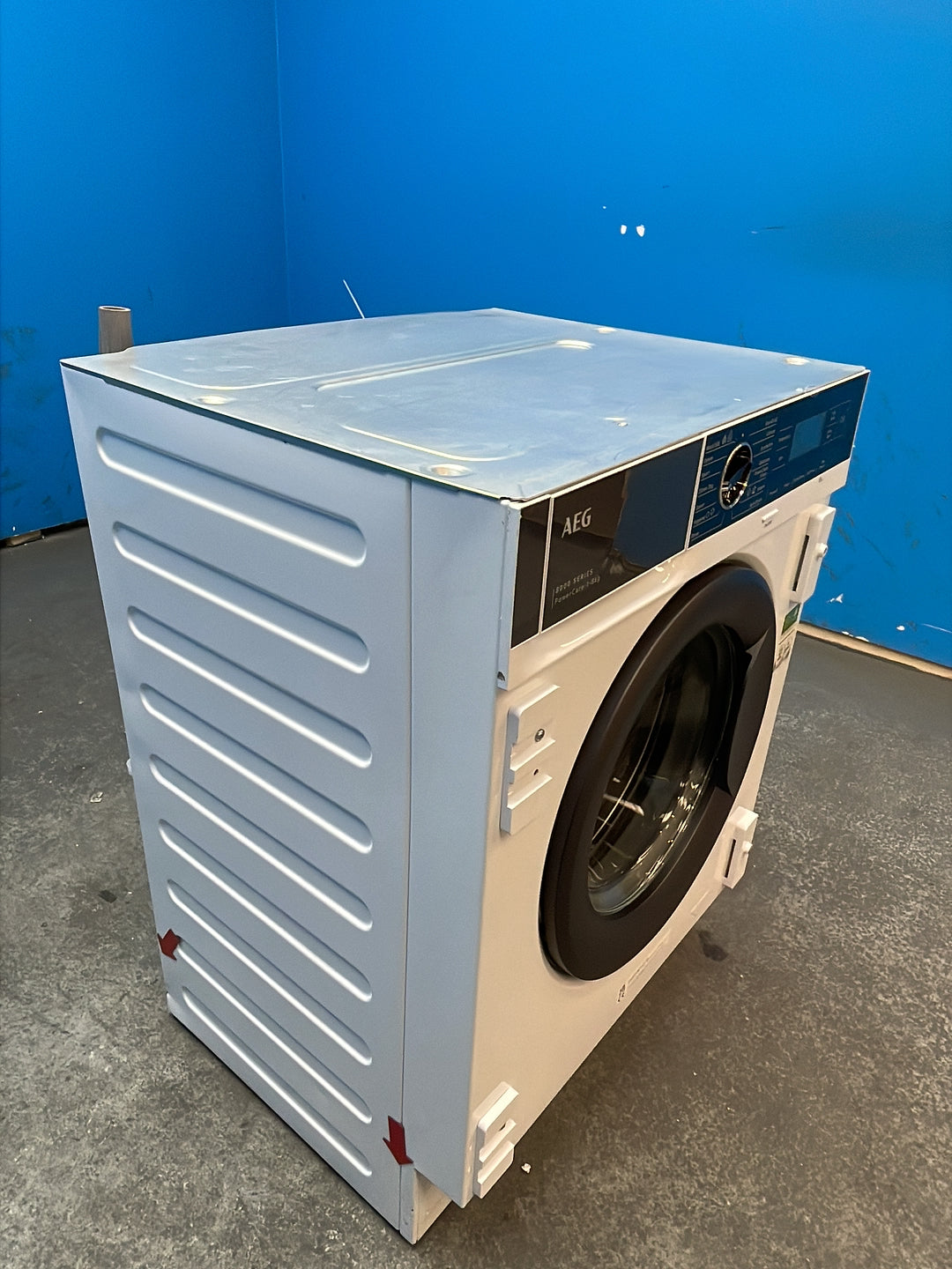 #GRC-164-171 - AEG 8000 Series PowerCare 8kg Integrated Washing Machine – 1400rpm, PowerClean 59min, Steam Refresh