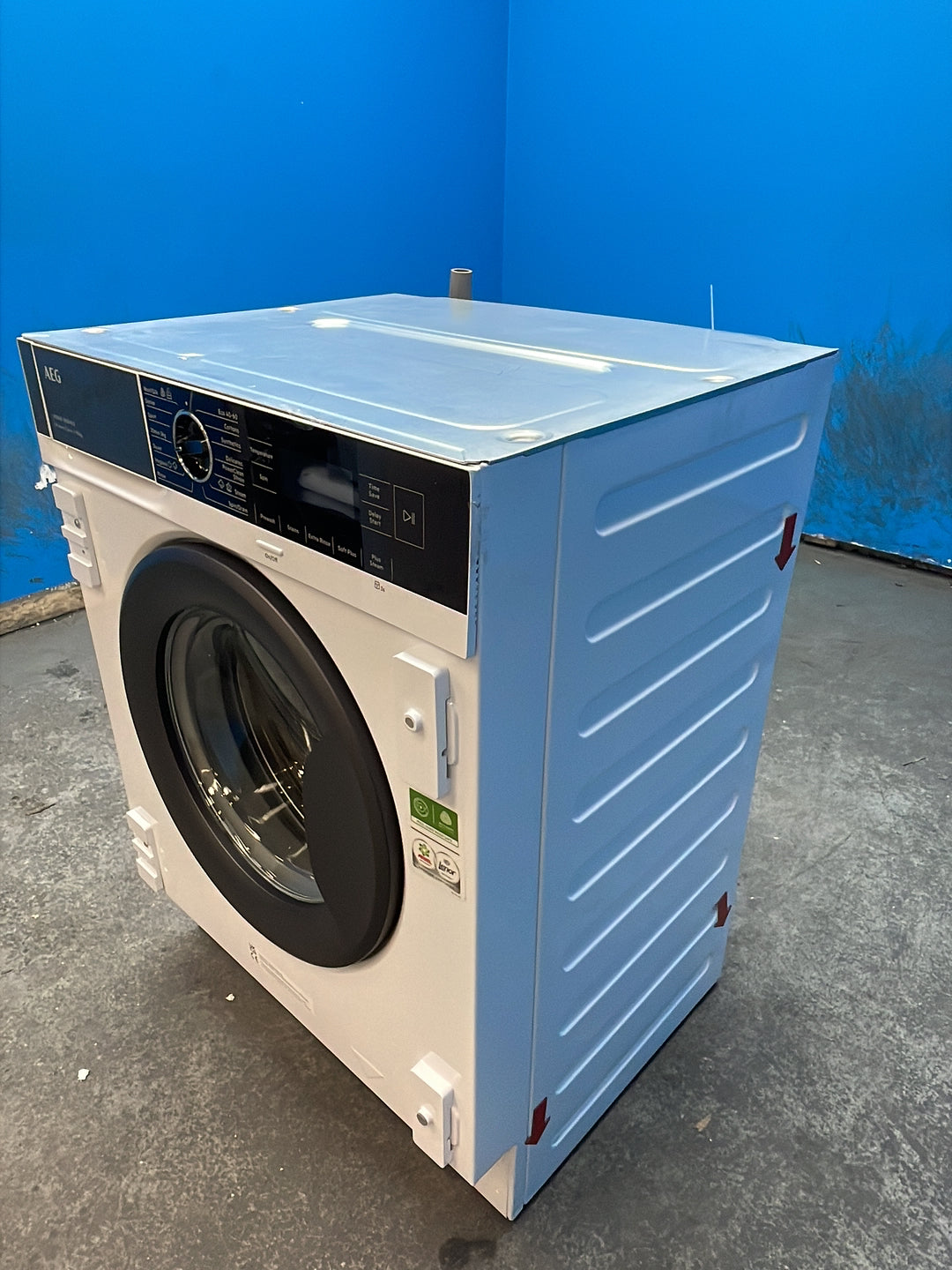 #GRC-164-171 - AEG 8000 Series PowerCare 8kg Integrated Washing Machine – 1400rpm, PowerClean 59min, Steam Refresh