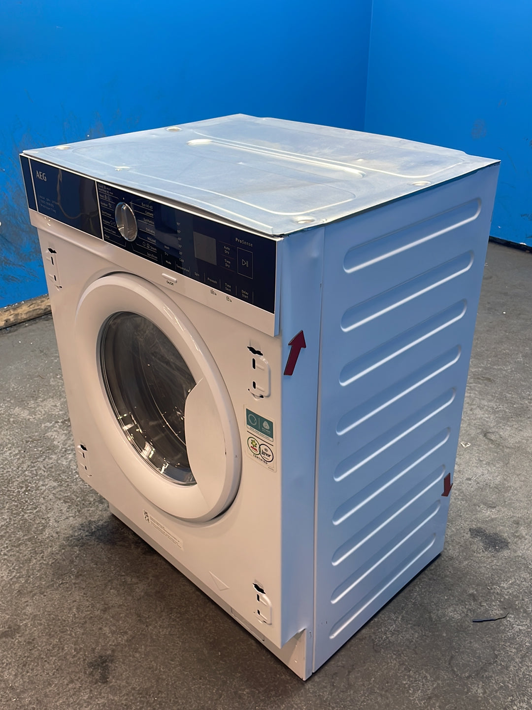 #GRC-164-172 - AEG 7000 Series Integrated Washer Dryer – 7kg Wash, 4kg Dry, 1500rpm, White