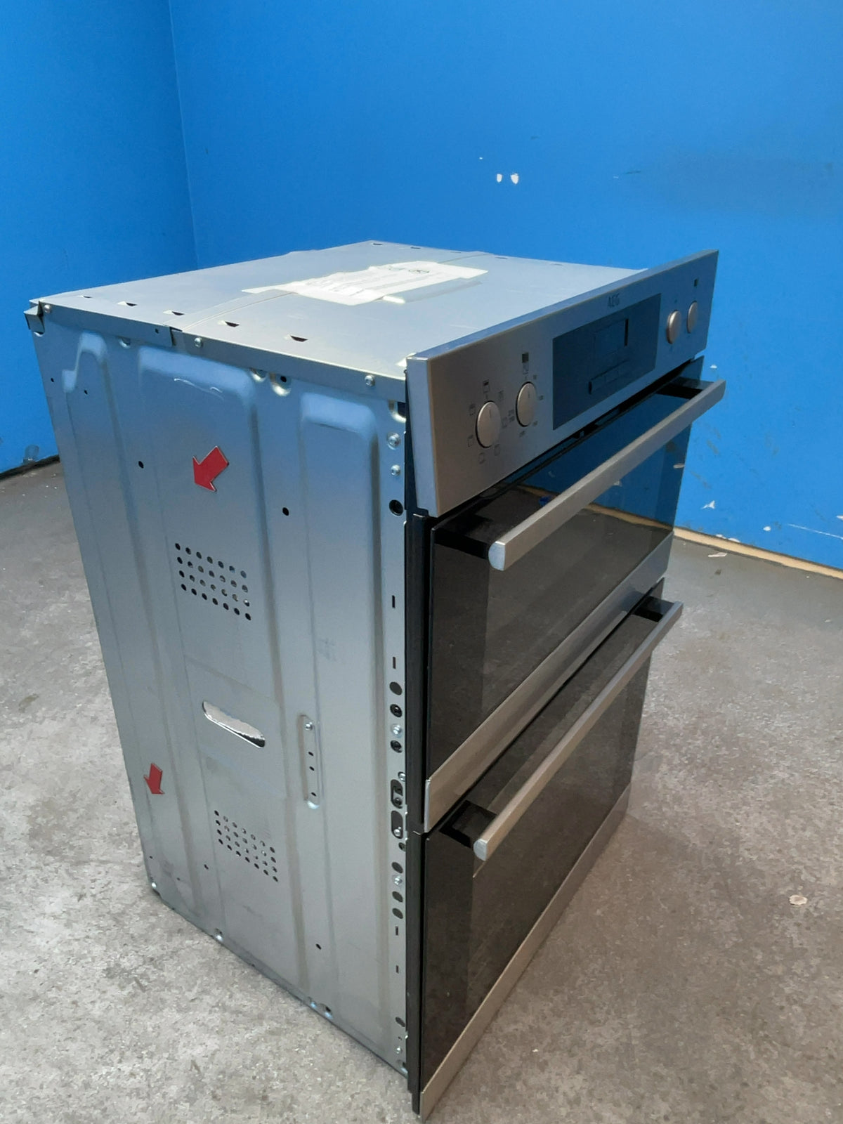 #GRC-164-175 - AEG SurroundCook 60cm Electric Double Oven – 108L Capacity, Catalytic Liners