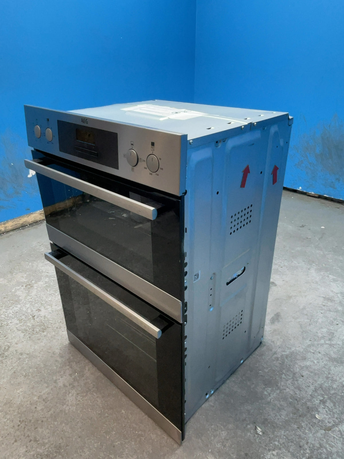 #GRC-164-175 - AEG SurroundCook 60cm Electric Double Oven – 108L Capacity, Catalytic Liners