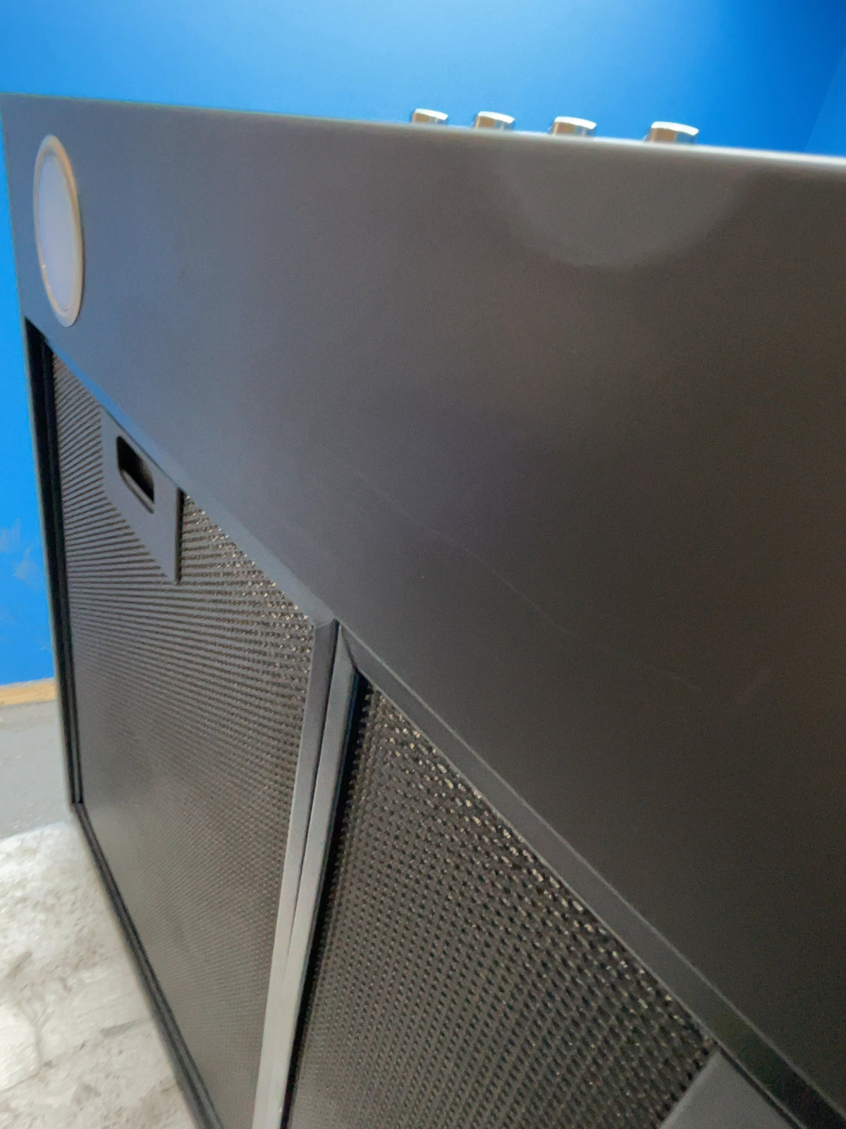 #GRC-164-178 - AEG 6000 ExtractionTech 60cm Chimney Cooker Hood – 600m³/h Extraction Rate, Pure Illumination LED, Black