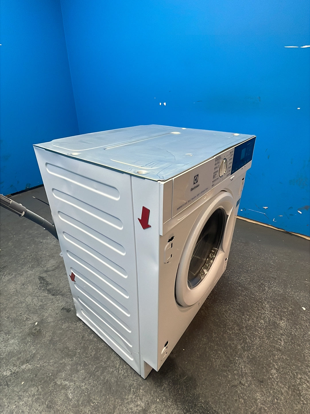 #GRC-164-186 - Electrolux Integrated Washer Dryer – 7kg Wash, 4kg Dry, 1600rpm, White
