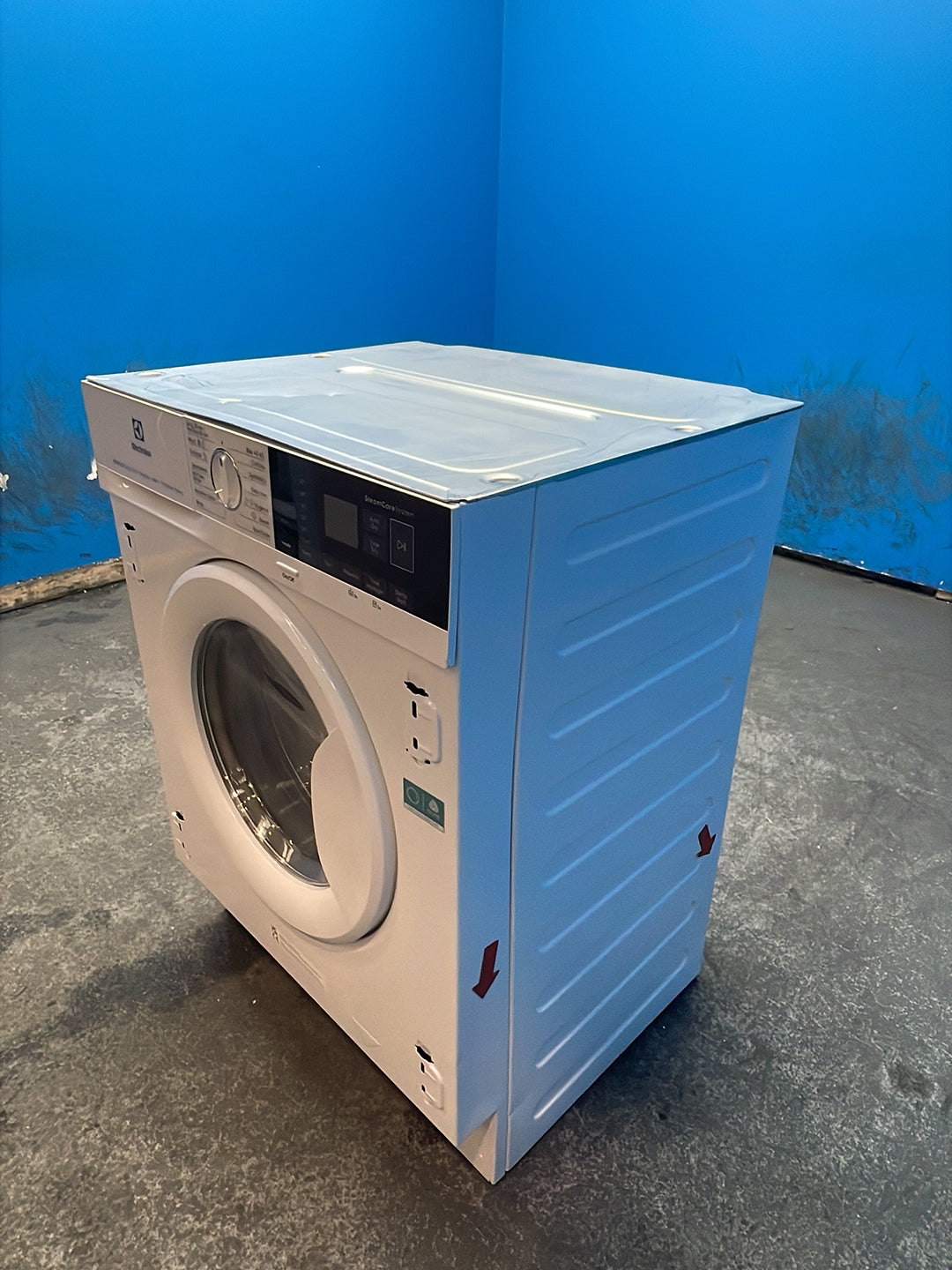 #GRC-164-186 - Electrolux Integrated Washer Dryer – 7kg Wash, 4kg Dry, 1600rpm, White