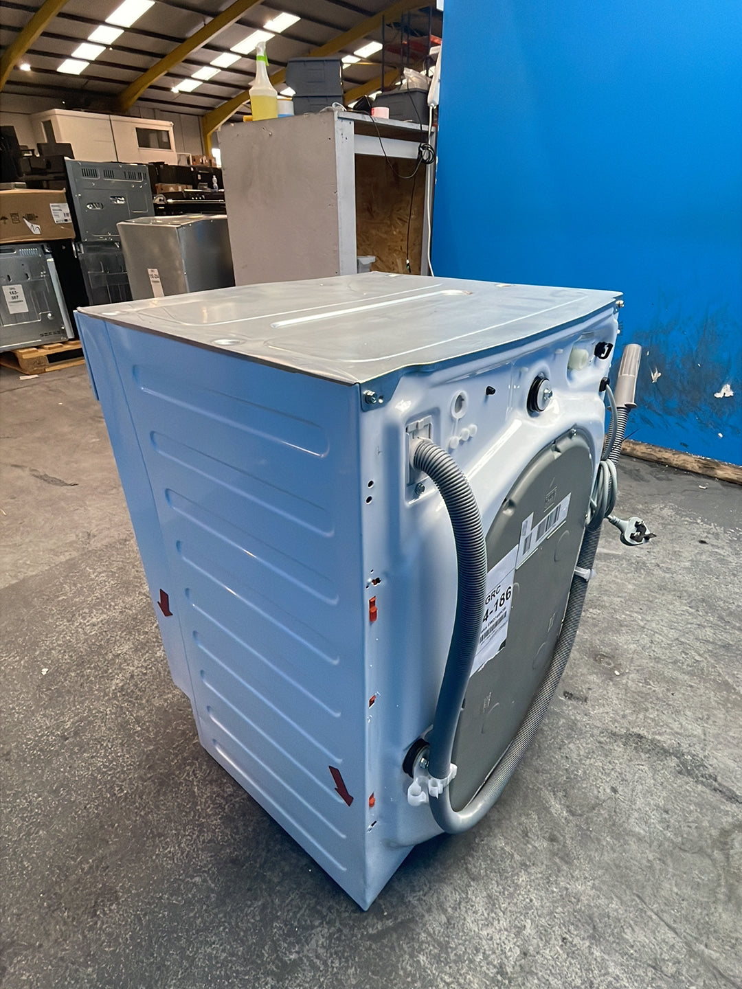 #GRC-164-186 - Electrolux Integrated Washer Dryer – 7kg Wash, 4kg Dry, 1600rpm, White
