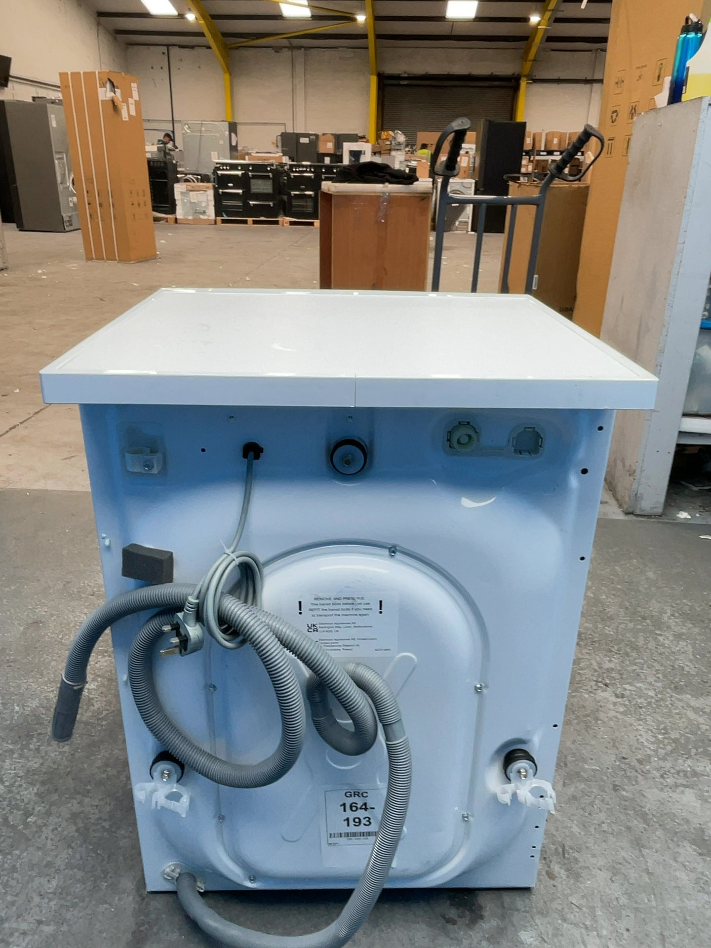#GRC-164-193 - AEG 9kg 1400rpm Washing Machine – ProSteam, White